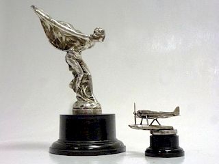 <p>To include -</p> <p>1. A good nickel-plated bronze Spirit of Ecstasy mascot, as fitted to c1912 -
