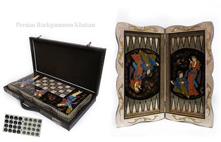Special Edition Persian khatam Backgammon