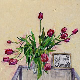 JOANN LINDELOF, Tulips and Love