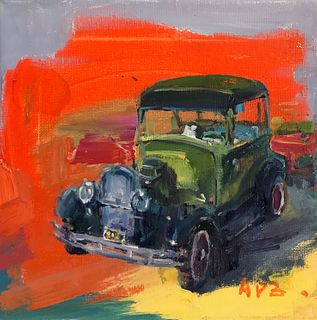ANNIE PEONY ZHANG, Old Car