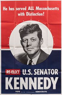 Two John F. Kennedy (1917-1963) Campaign Posters