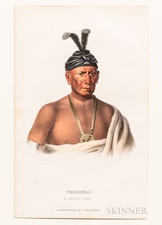 Three Lithograph Portraits of Native Americans