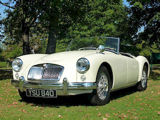Launched at the 1955 Frankfurt motorshow, the MG A featured a chassis penned by Roy Brocklehurst and