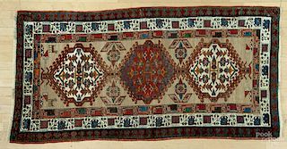 Hamadan carpet, early 20th c., 6'5'' x 3'4''.