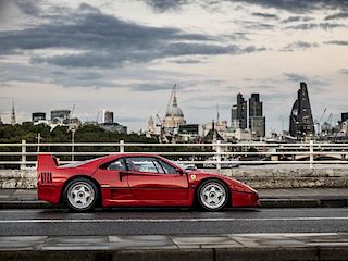 "When people ask me what the greatest thing I have ever driven is, the word F40 just falls out of my