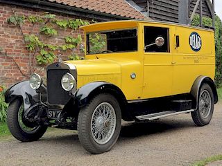 - Ultra-rare and possibly unique light commercial coachwork by E. Gallard of Yonne<br><br><br><br>-