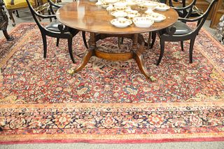 Sarouk Oriental Room Size Carpet, 10' 4" x 12' 2".