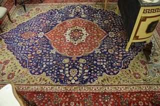 Oriental Room Size Carpet, 10' 2" x 13'.