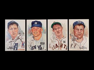 A Collection of 24 Perez Steele All Century Team Postmarked Cards,