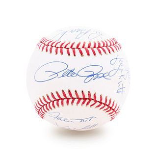 A 3,000 Hit Club Signed Baseball Featuring 12 Autographs (PSA)