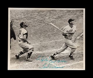 A Vintage Ted Williams Signed Photograph
