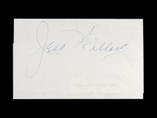 A Heavyweight Boxing Champion Jess Willard Signed Autograph,