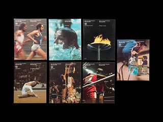 A Group of Seven 1976 Montreal Olympic Programs,