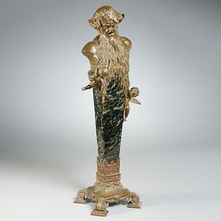 Oswald Schimmelpfennig, bronze, marble sculpture