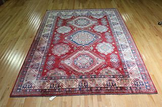 Vintage And Finely Hand Woven carpet.