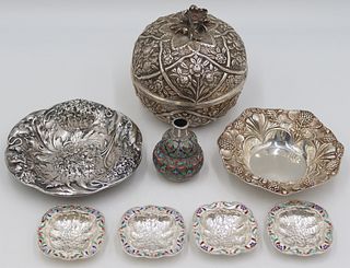 SILVER. Assorted Grouping of Sterling and Silver