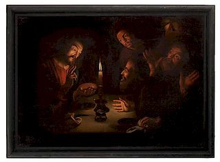 Scene after the Last Supper by Gerrit van Honthorst 