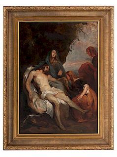 Deposition of Christ by a Follower of Anthony Van Dyck 