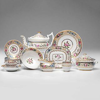 Newhall Porcelain Tea and Dessert Service 