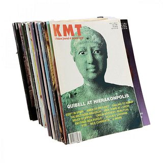 56 Issues of KMT. KMT: The Modern Journal of Ancient Egypt. Magazine.