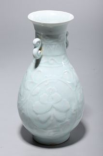 Chinese Qingbai Glazed Porcelain Vase