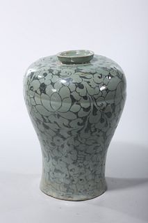 Korean Celadon Maebyong Vase