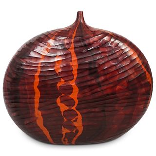 Massimo Micheluzzi (B. 1957) Murano Glass Vessel