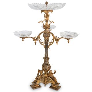 19th Cent. German Religious Epergne