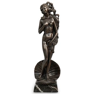 Signed "Sutton" Venus Bronze Sculpture