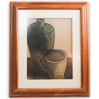 Giorgio Morandi (Italian, 1890-1964) Oil On Board