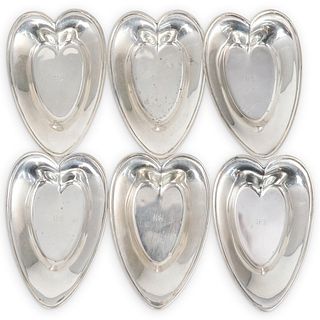Tiffany & Co. Sterling Heart Dish Set