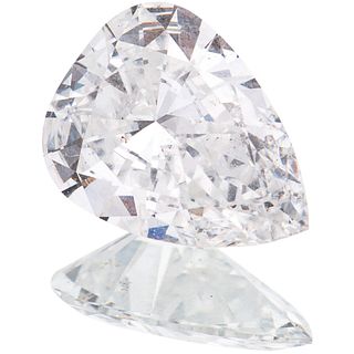 UNMOUNTED DIAMOND Pear cut ~0.90 ct Clarity: I1 - I2 Color: J-K