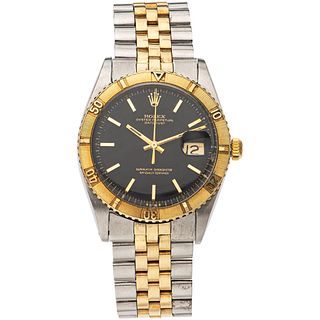 ROLEX OYSTER PERPETUAL DATEJUST WATCH IN STEEL AND 14K YELLOW GOLD REF. 1625 CA. 1968 - 1969  Movement: automatic