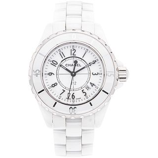CHANEL J12 LADY WATCH IN CERAMIC AND STEEL Movement: quartz 