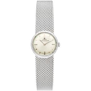 JAEGER-LECOULTRE LADY WATCH IN 18K WHITE GOLD REF. 1689  Movement: manual (doesn't work, requires service). Weight: 43.0 g
