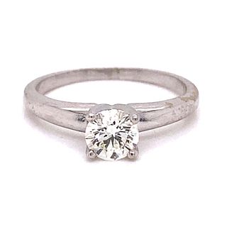 14k Diamond Solitaire Engagement Ring
