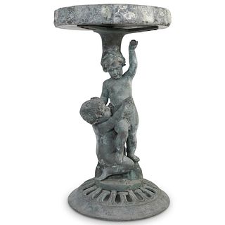 Maitland Smith Figural Pedestal/Table