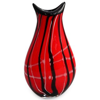 Murano Glass Teardrop Vase