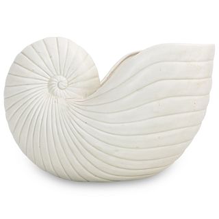 Fitz & Floyd Ceramic Nautilus Shell