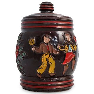 Mexican Ceramic Figural Cookie Jar