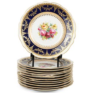 (12Pc) Spode Copeland Porcelain Dish Set