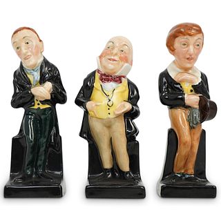(3 Pcs) Royal Doulton Dickens "David Copperfield" Figurines