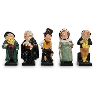 (5 Pcs) Royal Doulton Dickens "Pickwick Papers" Figurines