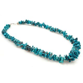 Native American Graduated Turquoise Necklace