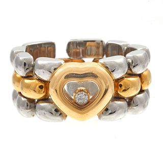 Chopard Happy Diamonds 18k, Stainless Steel Ring