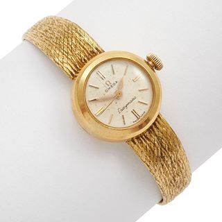 Omega Ladymatic 18k Yellow Gold Wristwatch