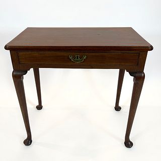 Queen Anne Walnut Writing Table