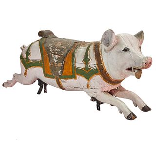 French Carousel Pig, Gustave Bayol