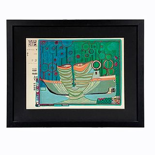 Friedensreich Hundertwasser (1928-2000 Austrian)