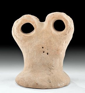 Rare Tel Brak / Middle Uruk Pottery Eye Idol